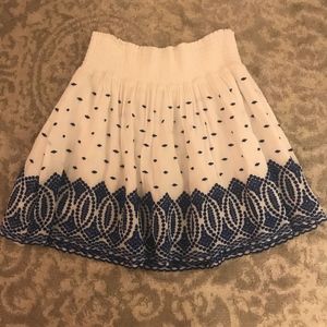 J.Crew Embroidered Skirt